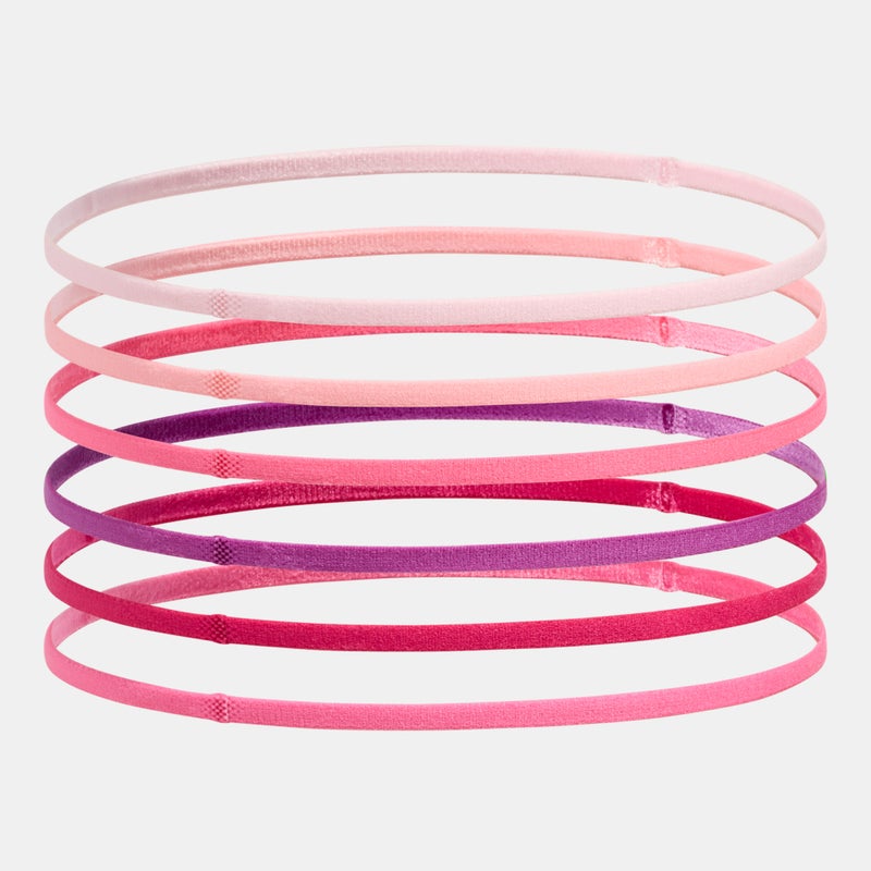 UNDER ARMOUR Kids' Mini Elastic Headbands (6 Pieces) - Image 1